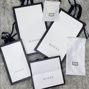 Gucci shopping bags